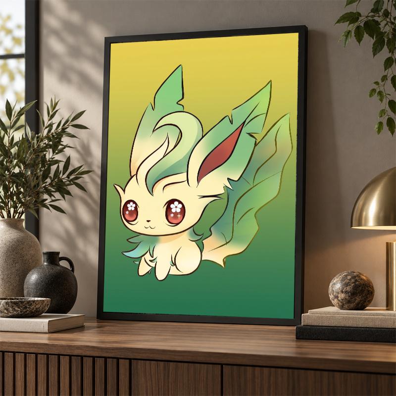 5D Diamond Painting Leafeon DIY Full Drill Diamond Art Kit Home Decoration