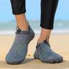 Women Aqua Shoes Summer Men's Breathable Wading Sneakers Barefoot Beach Walking Shoes Seaside Water Sports Shoes