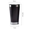 Stainless Vacuum Insulated Cup Double Wall Beer Mug Bottle Opener Car Coffee Cup Portable Travel Tumbler Hot/Cold Drinkware Cup