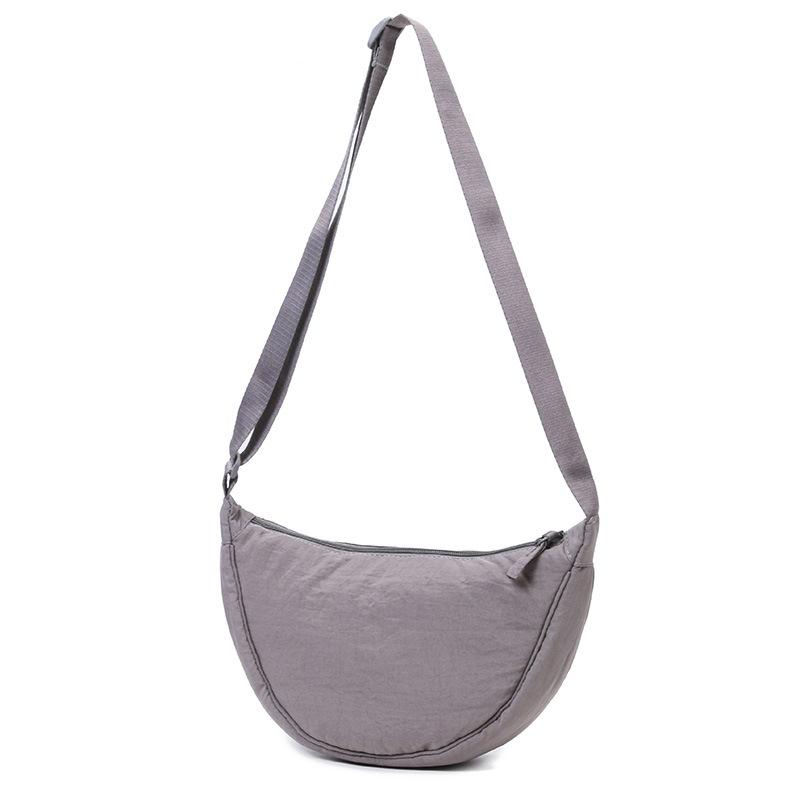 Damen Nylon Crossbody Dumpling Bag - Stilvolle Umhängetasche für Studentinnen