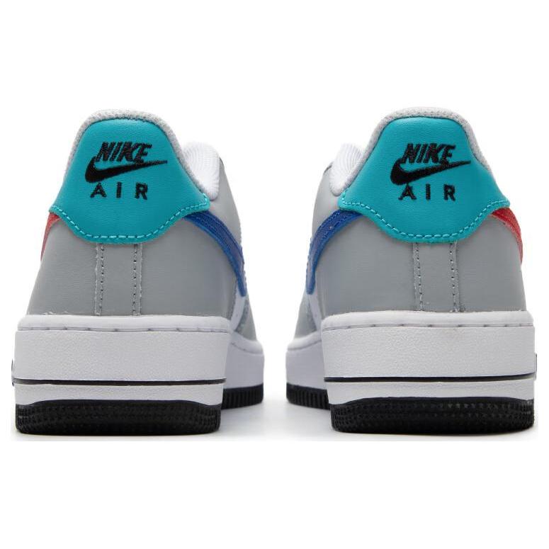 New Nike Air Force 1 Low White University Red GS HF0743-161