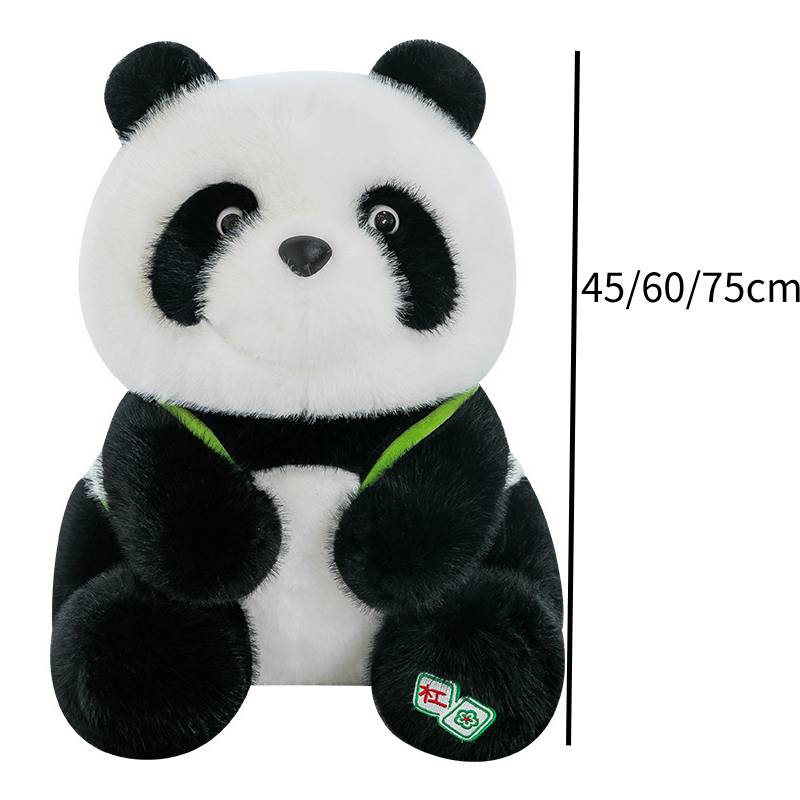 

Плюшевый мишка панда игрушка с рюкзаком для маджонга мягкая игрушка для детей ПП хлопок 45cm/17.72in