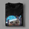 Herren Schlafi Schlafi Lustiger Hamster Süßes Schlaf T-Shirts Baumwolle Kleidung Neuheit Kurzarm O N