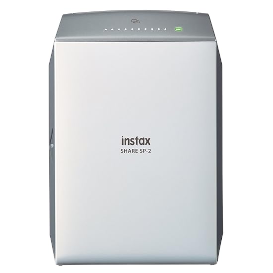Tlačiareň FUJIFILM pre smartfóny „instax SHARE SP-2“ Strieborná B01HM31524