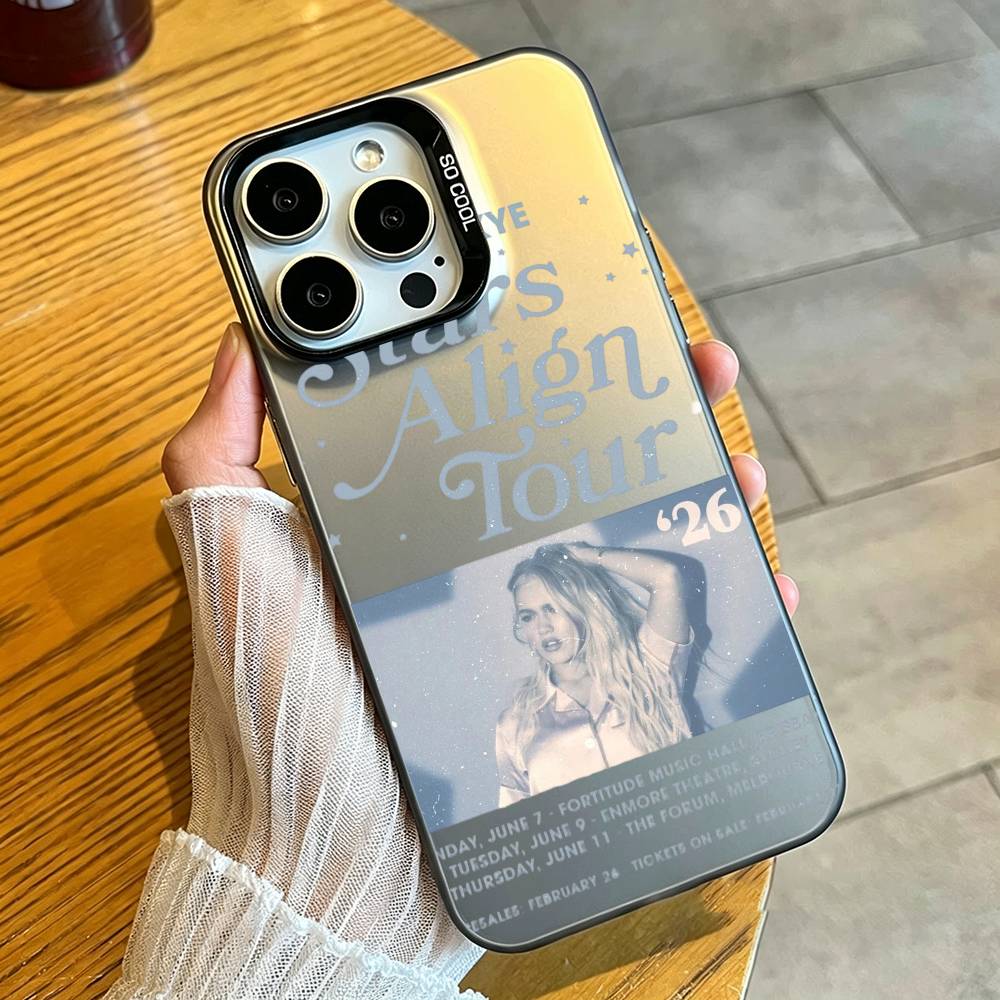 F-Freya Skye Cantante Funda para Teléfono Para iPhone 17,16,15,14,13,12,11 Plus,Pro Max,XS,Funda Colorida Plata Blanca