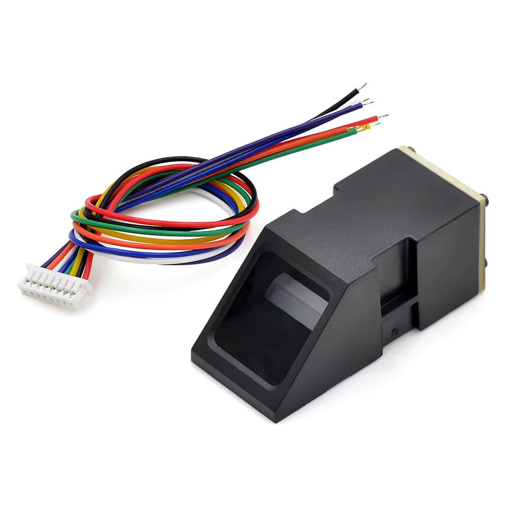 AS608 Fingerprint Reader Sensor Module Locks Serial Communication Interface Fingerprint Acquisition DC3.3V 500DPI for Arduino