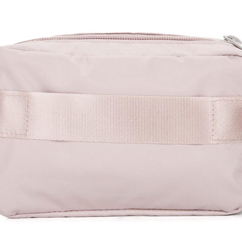 Nike Fabric Sports Bag, Crossbody Bag Regular Unisex Gray Pink Casual CW9304-272