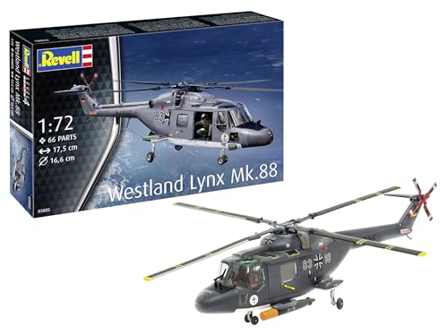 

Revell 1/72 German Westland Lynx MK.88A Plastic Model Kit 03805 (Helicopter)