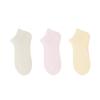 Women's Breathable Summer Boat Socks - Lightweight, Sweat-Absorbent, Deodorant Solid Color Short Socks for Sports