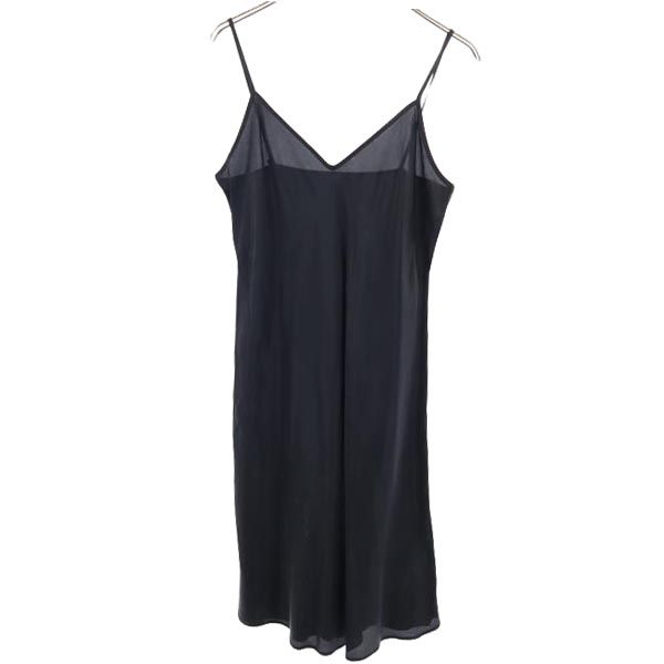 MAX&CO Short Sleeve Camisole with Lace One Piece 44 Black Women Used