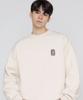 GRAVER [Unisex] Dot Smile Small Milk Pack Sweatshirt_Cream