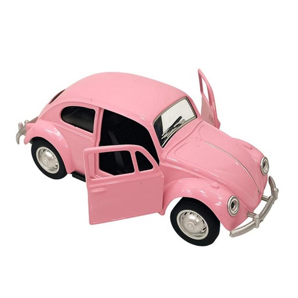 JoyKids Volkswagen Classic Beetle 1967 S40 Series Die-cast Model Car, Pink