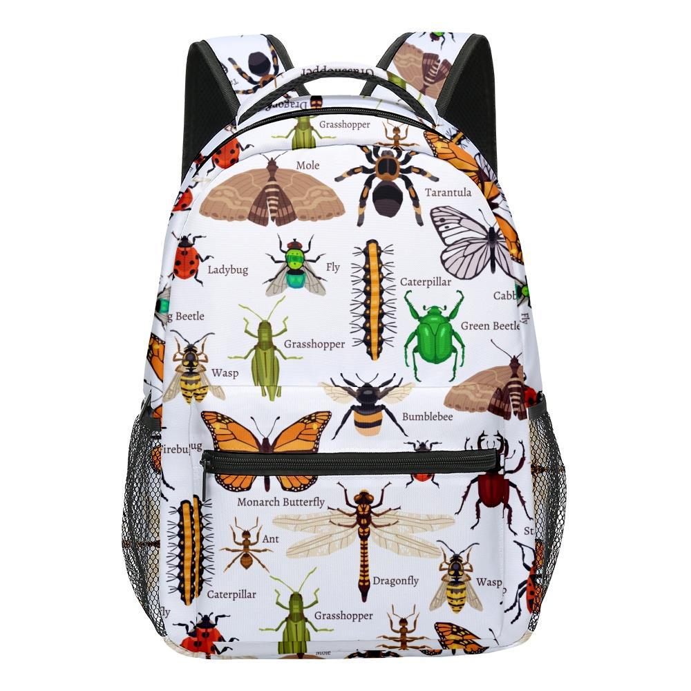 Trendy Kpop Youthful School Bags Unisex National Flag Puppy Travel Bags 3D Print Oxford Waterproof Notebook Shoulder Backpacks