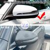 For Mercedes Benz C GLC S E Class W205 X253 W222 W213 W238 LHD Carbon Fiber Black Side Rearview Mirror Cover Caps Shell
