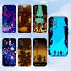 D-Deltarune R-Ralsei Game Phone Case For Samsung S25,S24,S23,S22,S21,S20,S10,Ultra,Plus,Lite,FE,Soft Silicone Black Cover