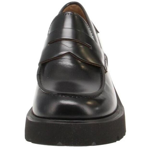 Women's Camper Milah K201425 Moccasin Slip-ons Black 002