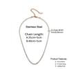 2mm Tennis Chain Necklaces Female Silver Gold Color Stainless Steel Iced Out Neck Chain For Women Fashion Jewelry Chocker 2025