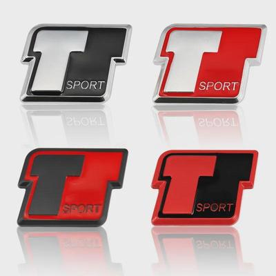 Autoaufkleber T Sport Aufkleber Emblem Abzeichen Heckkofferraum Aufkleber Zubehör