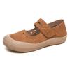 Shoes Women's Shoes Versatile Summer New Shallow Mouth Hollow Breathable Casual Shoes Velcro Convenient Shoes