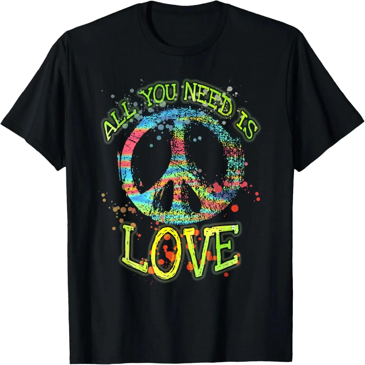

All You Need Is Love Hippie T-Shirt XXXXXL