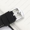 20mm 22mm 24mm Watch Band Strap Sport Vintage Silicone Business Watchband for Men Women Stainless Steel Buckle Watch Accessories