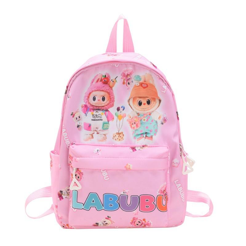 Children'S Backpack Cartoon Animation Foreign Style Printing Boys And Girls Backpack Kindergarten Elementary School Bag