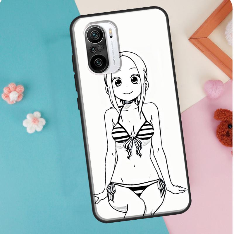 karakai jouzu no takagi San Case For Xiaomi Mi 11T 12 Pro 12X Mi 11 Lite Ultra Cover For POCO X3 Pro X4 GT M3 M4 F3