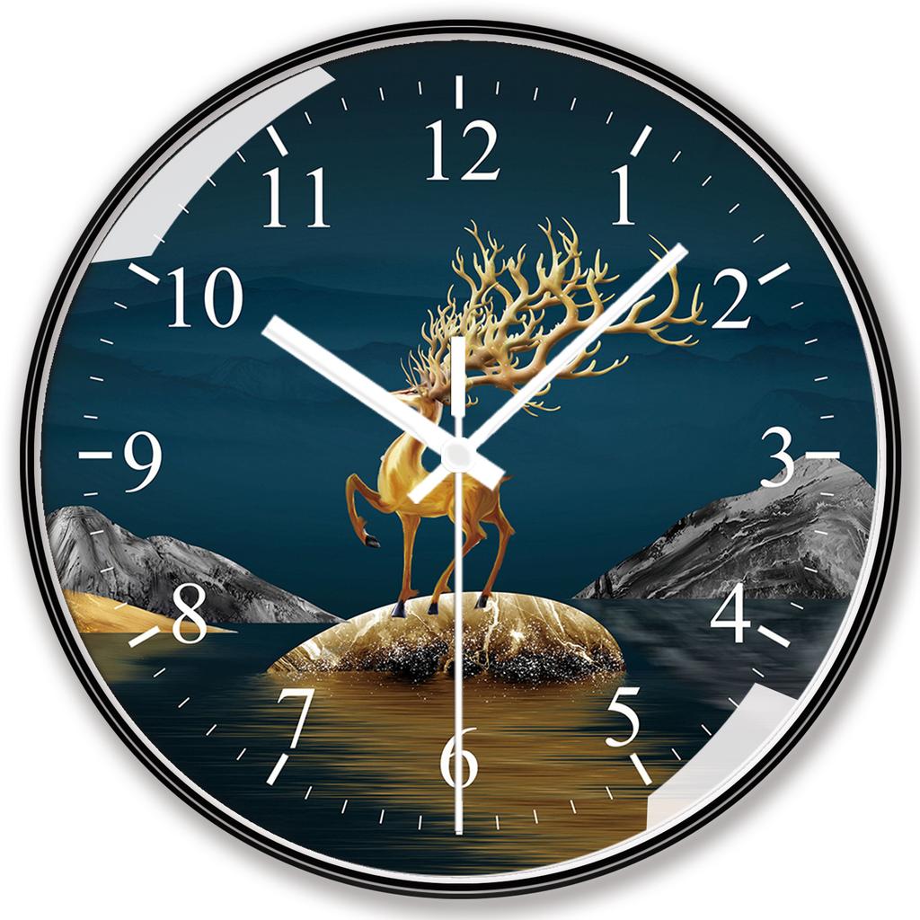 10 Inch 25cm Creative Personalized Wall Clock Living Room Simple Silent Clock Modern Fashion Light Luxury Clock