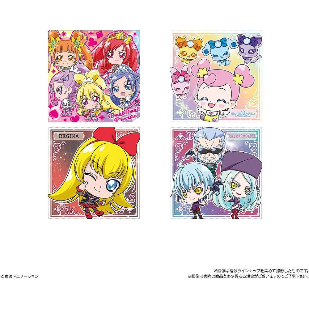 Bandai (BANDAI) Nifurumeshon Pretty Cure All Stars Seal Wafers 3 Wafers (baked Goods) Shokugi [BO...