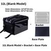 Thiened Große Mittlere Kleine Größe 62L Mahlzeit sehr Box Isoliert Wasserdicht Fast Food Tasche Picknick BBQ Zubehör Cam Ausrüstung
