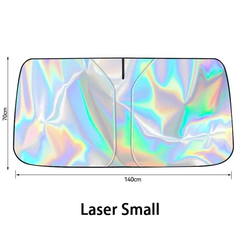 For Volkswagen VW ID UNYX 06 2025 2026 Car Sun Visor Auto Front Windshield Sunshade Heat Ulation Summer Cooling Accessories