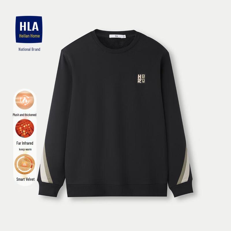 

Men s Embroidered Smart Fleece Round Neck Sweatshirt 175(50)