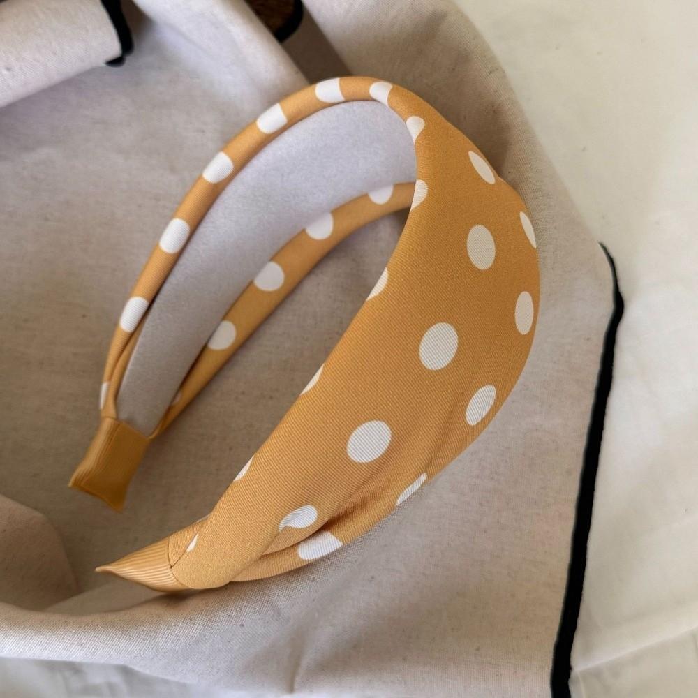 Polka Dot Pattern Polka Dot Headbands Padded Design Hair Accessories  For Women