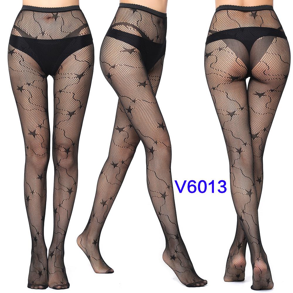 Sexy Black Stockings Large Size Seduction Ins Bow Hollow Fishnet Socks Bottom Socks Oversized Mesh Socks