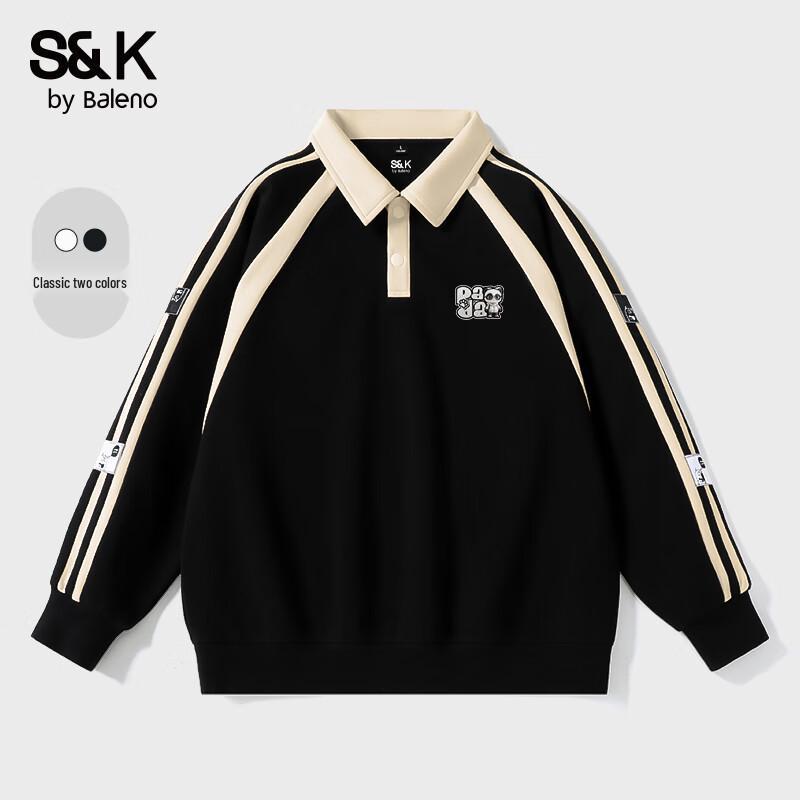 

Baleno Men s S&K Series Heavyweight Cotton Polo Neck Sweatshirt 3XL