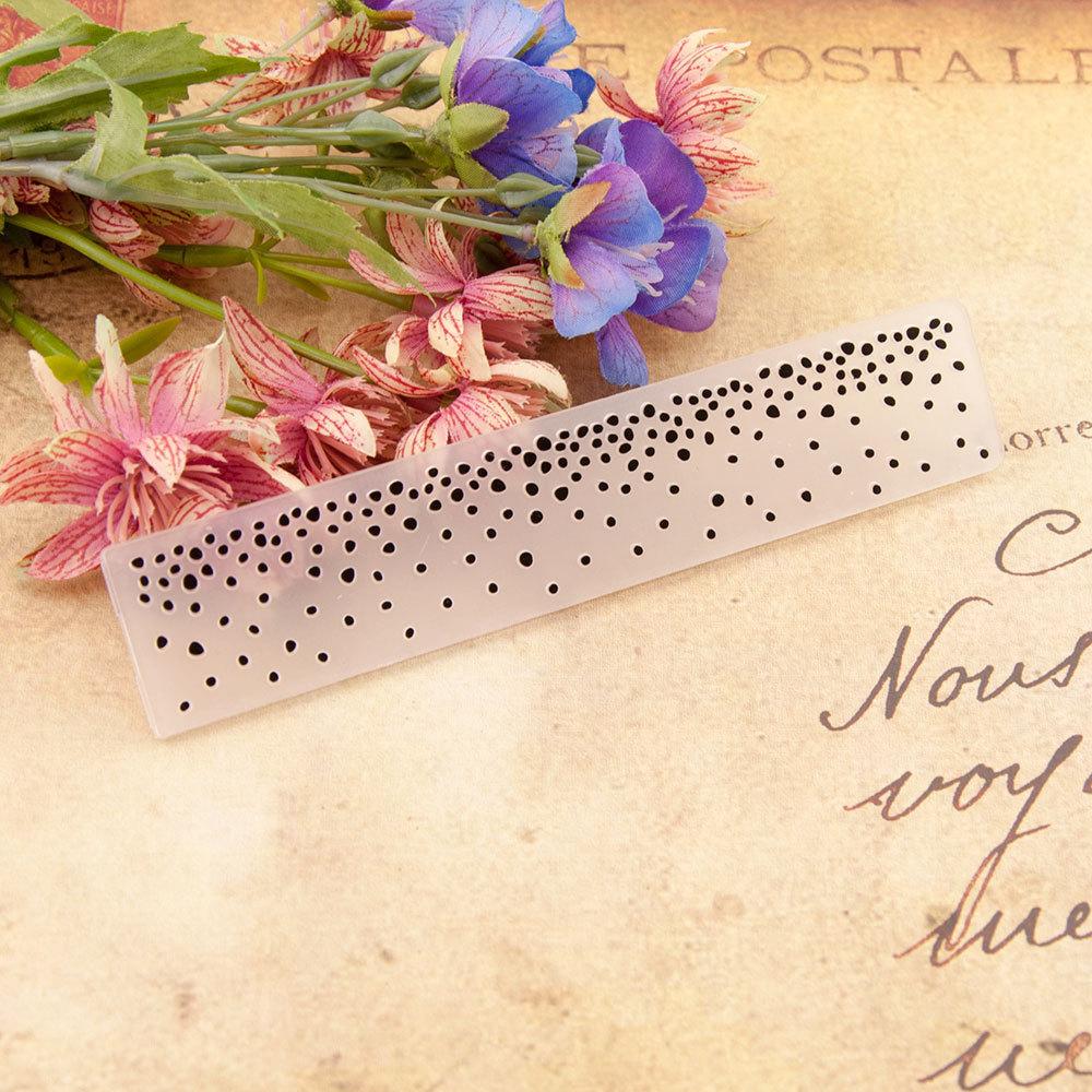 Stamp Embossing Folders Plastic Embossing Folder DIY Craft Template Molds Handmade Art Craft Supplies Fondant Cake Decorating
