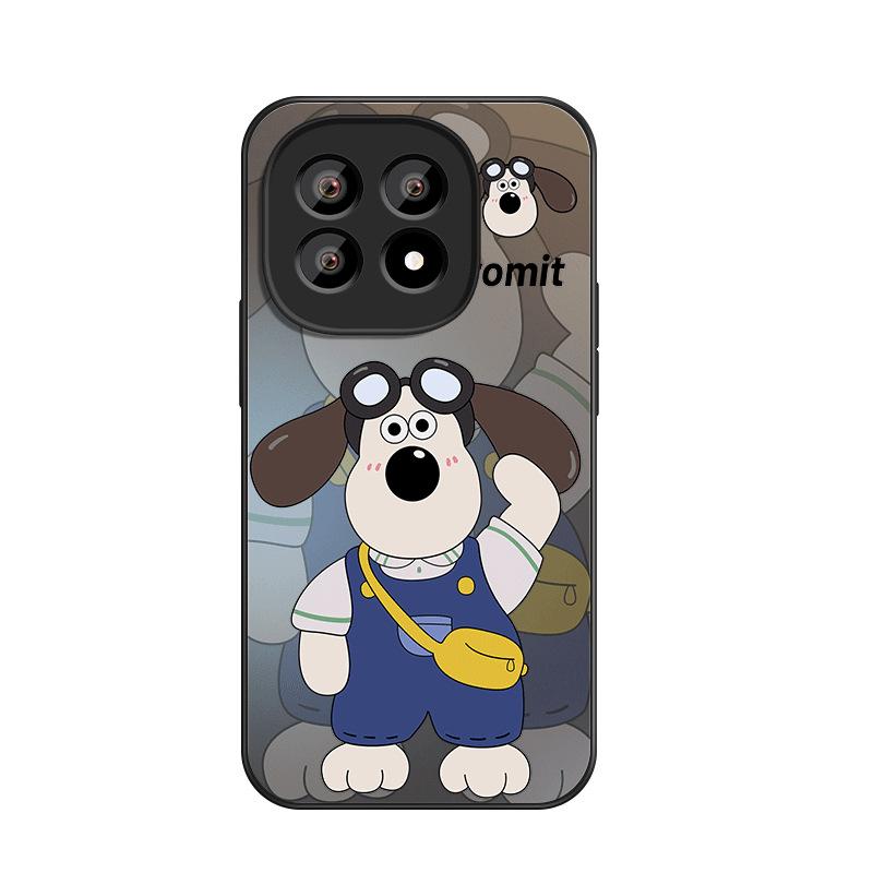 The head dog is suitable for IQOO11 anti-drop mobile phone case 11ultra new animation matte man