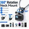 161 Otočný držák na krk pro GoPro 11 11 11 11 9 8 DJI Osmo Action 6 1 1 1 Insta161 X1 X1 X1 Příslušenství pro kameru telefonu