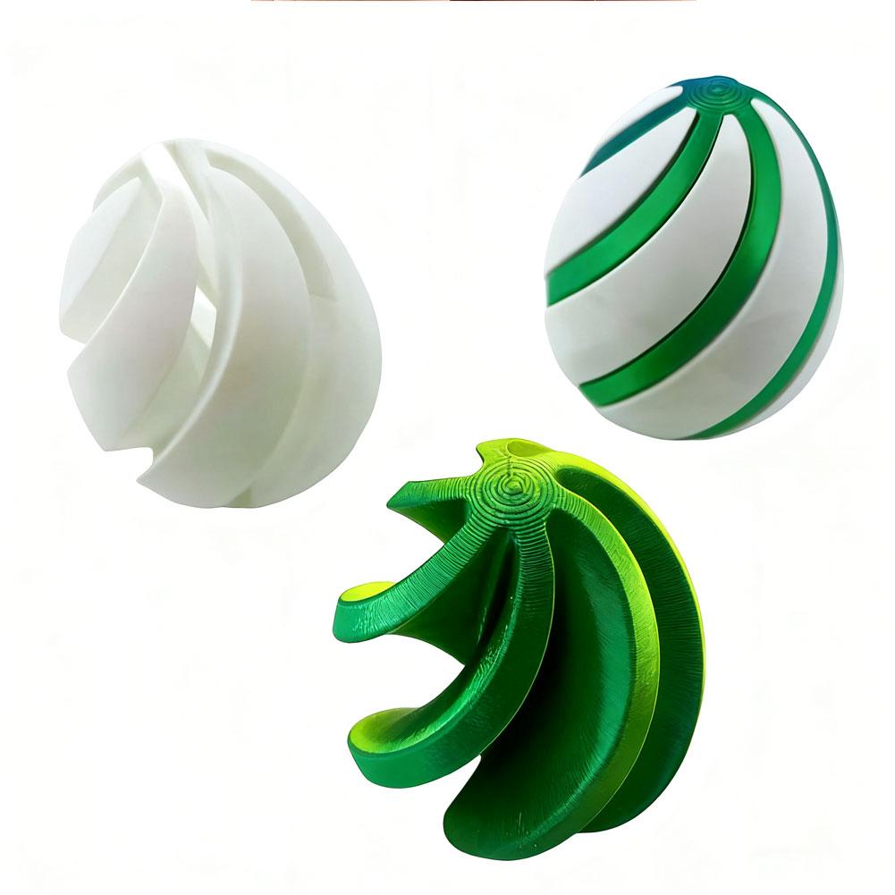 3D Printed Assembly Toys Spiral Toy Stress Relieving Children's Educational Toys Impossible Pyramid Passthrough Gift