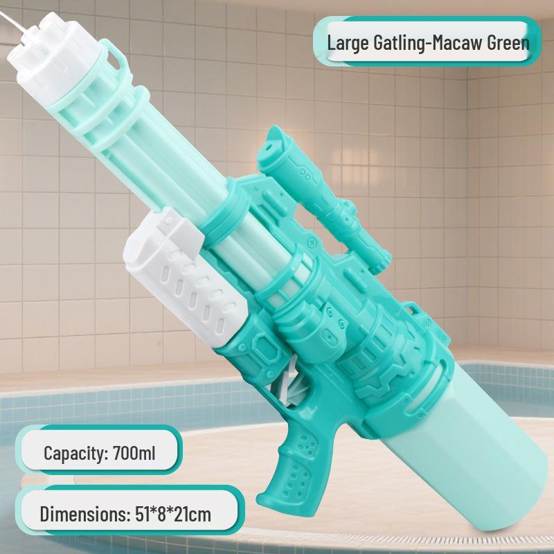 Kids’ XL High-Pressure Gatling Water Gun for Beach Battles