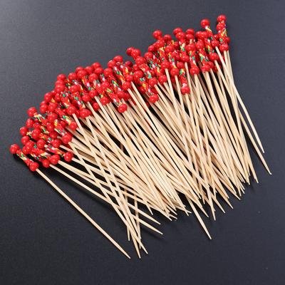 Eco Friendly Wooden Food Picks Sticks for Cocktail Party Supplies Fruit Appetizer Decorations Ideal for Parties of [Number]