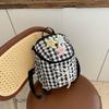 High Value, Fresh, Sweet and Cute Girl Plaid Mini Backpack, Light Travel Backpack for Junior High School Students