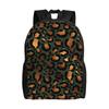 Leopard Print College Bag Back To School Season GREEN CHEETAH PRINT  SAFARI  LEOPARD ZEBRA TIGER  Sturdy Shoulder Backpack