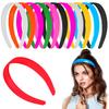 RedChimes 12 Pezzi Cerchietti in Plastica con Denti Cerchietti per Ragazze e Donne, Accessori per Capelli Antiscivolo per Donne e Ragazze Multicolore