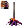 Adjustable Length Witch Broom Animated Halloween Broomstick, Sound Activated Telescope Cosplay Haunted House Props Prop, Party Costume Accessories for