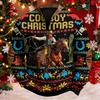 Men's Sweatshirt with Funny Christmas Print, Long Sleeve Pullover Top