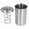 Meat Press Cooker Ham Maker 304 Stainless Steel Kitchen Meat Press Cooking Barrel with Thermometer
