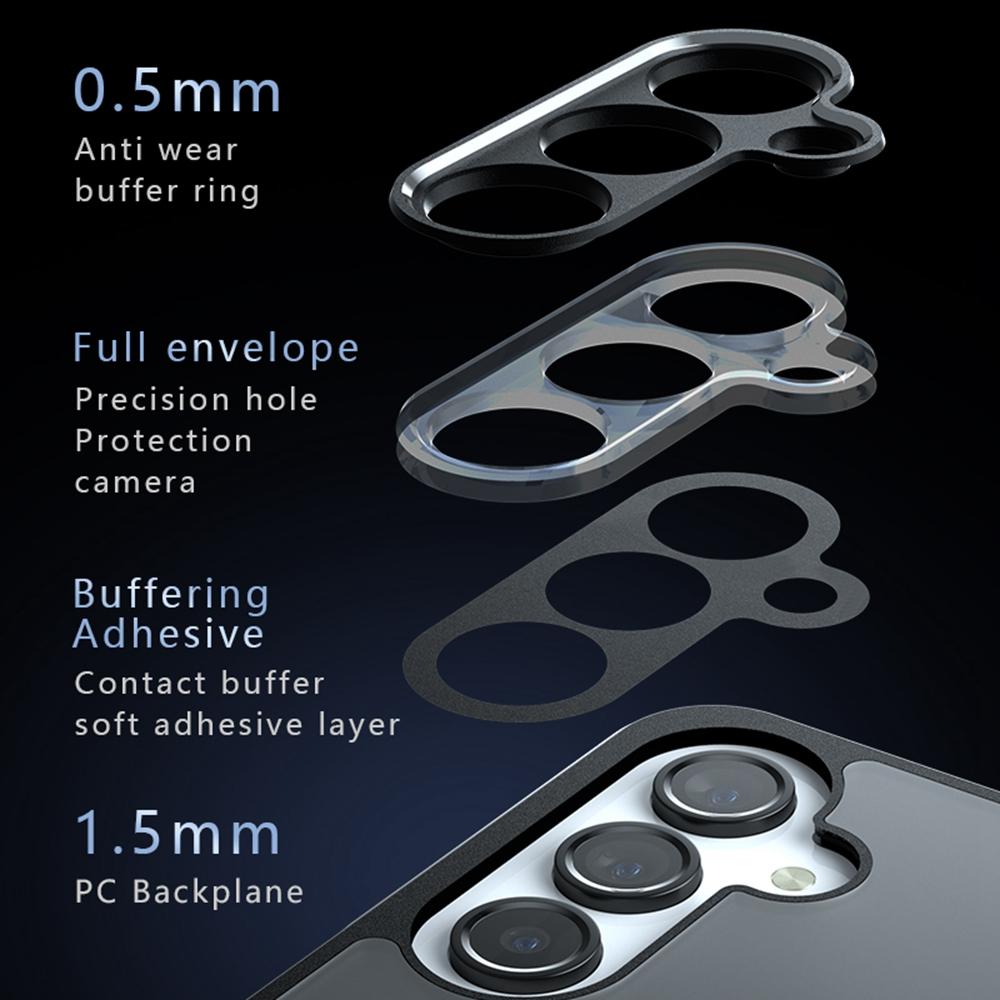 For Samsung Galaxy M16 5G/F16 5G Case TPU+PC Shockproof Clear Phone Cover