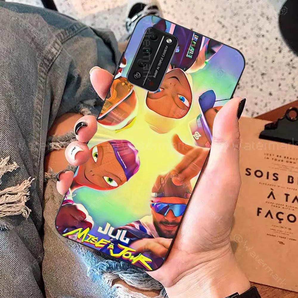 Rapper JuL C'est Pas Des Lol Phone Case For Huawei Honor 10 lite 9 20 7A 9X 30 50 60 70 pro plus Soft Silicone Cover