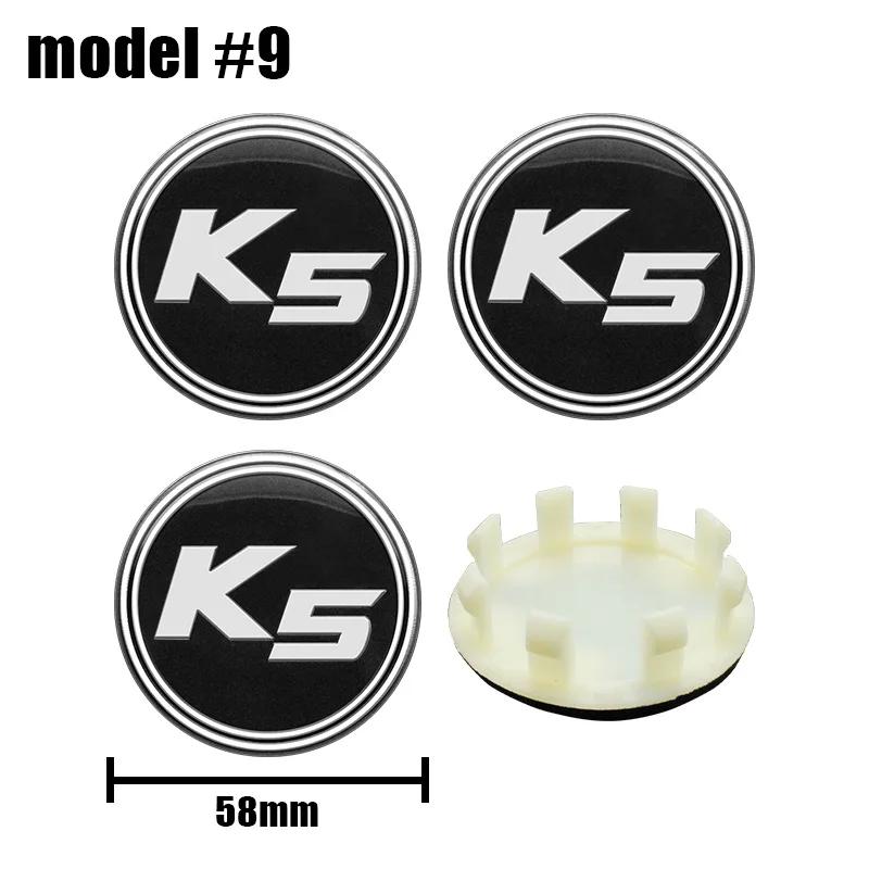 4pcs 58MM Car Wheel Hub Center Caps 54mm 56mm For Rim Cover For KIA K3 K5 Rio Sportage Ceed 3 4 K5 Picanto Optima Sorento